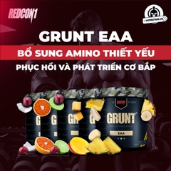 GRUNT EAA - BỔ SUNG AMINO THIẾT YẾU GIÚP PHÁT TRIỂN CƠ BẮP CỦA REDCON1 (30 LẦN DÙNG)