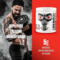 JNX Sports The Curse Micronized Creatine Monohydrate (300/500G)