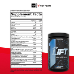 Rule1 Preworkout PreLift 30 servings - Tăng sức mạnh tập luyện