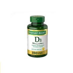Nature's Bounty Vitamin D3 2000IU - (350 Viên)