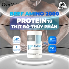OstroVit Beef Amino 2000 300 Viên – Dạng Viên Nhai – Protein từ thịt bò thủy phân