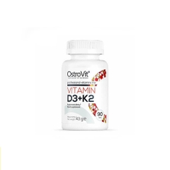 Ostrovit D3 K2, Vitamin D3 2000iu +K2 100mcg (90 viên)