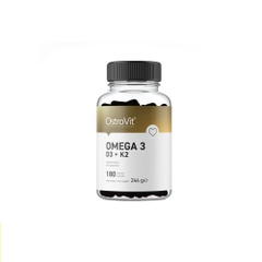 [Hàng Lỗi] Ostrovit Omega 3 D3+K2 - 180 viên