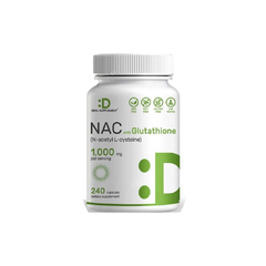 Deal Supplement NAC 1000mg With Glutathione (240 Viên) - Tăng Cường Chức Năng Gan