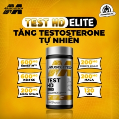MuscleTech - Test HD Elite (120 viên)