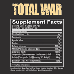 REDCON1 TOTAL WAR - PREWORKOUT TĂNG SỨC MẠNH (30 LẦN DÙNG)