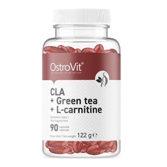 [ Hàng Lỗi ] Ostrovit CLA + Green tea + L-Carnitine (90 viên)