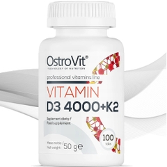 [ Hàng Lỗi ]  Ostrovit Vitamin D3 4000 + K2 - 100 viên