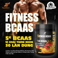 ZNutrition Fitness BCAAS 180 gram, 30 Servings (Vị Xoài)