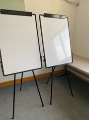 Bảng Flipchart Chân Rút A Kẹp Giấy, Viết Bút, Chân Di Động