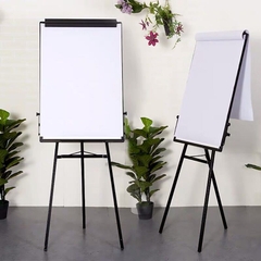 Bảng Flipchart Chân Rút A Kẹp Giấy, Viết Bút, Chân Di Động