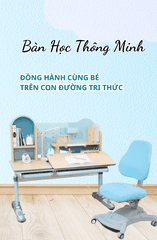 BÀN HỌC THÔNG MINH CAO CẤP CHỐNG GÙ, CHỐNG CẬN S450