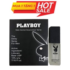 Chai xịt Playboy chống xuất tinh sớm kéo dài thời gian quan hệ, Chai 5ml