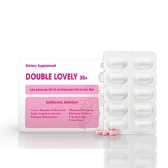 Hadariki Double Lovely 35+ cân bằng nội tiết tố nữ, Hộp 30 viên