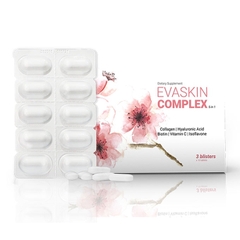 Hadariki Evaskin Complex 5 in1 tăng cường sinh lý nữ, Hộp 30 viên