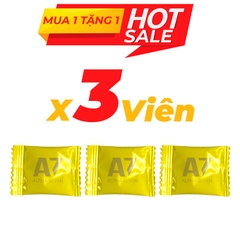 Kẹo sâm A7 Alpha Seven cao cấp của Mỹ 3 viên