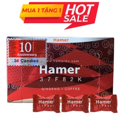 Kẹo sâm Hamer Mỹ 37F82K Hộp 36 viên