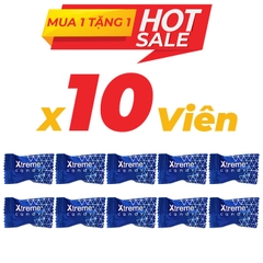 Kẹo sâm Xtreme 10 viên - Mua 10 tặng 4