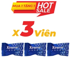 Kẹo sâm Xtreme 3 viên - Mua 3 tặng 1