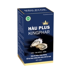 Hàu Plus Kingphar, Hộp 40 viên