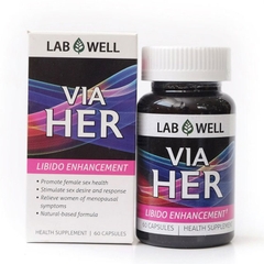 Lab Well Via Her cân bằng nội tiết tố nữ, Hộp 30 viên