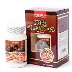 Đông trùng hạ thảo Pharmekal Pure Cordyceps, Hộp 60 viên