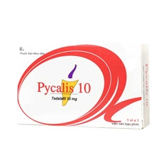 Thuốc cường dương Pycalis 10 mg, Hộp 1 viên