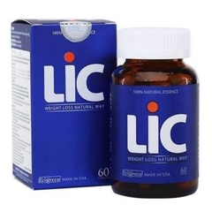 Viên uống giảm cân LIC, Hộp 60 viên