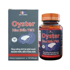 Tinh chất Hàu biển Oyster TW2 USA Pharma, Hộp 30 viên