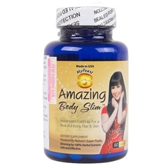 Viên uống giảm cân Amazing Body Slim, Hộp 60 viên