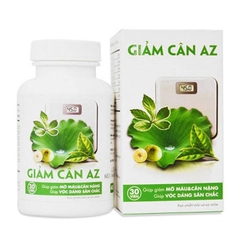 Viên uống giảm cân AZ, Hộp 30 viên