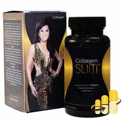 Viên uống giảm cân Collagen Slim USA, Hộp 30 viên