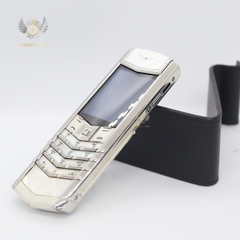 Vertu Signature S White Mother Of Pearl White Alligator