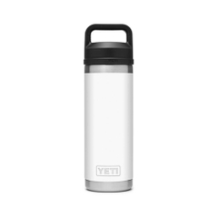 Bình Giữ Nhiệt Cao Cấp YETI Rambler 18oz (540ml) Bottle Chug Cap - Màu Trắng