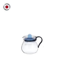 Bình trà thủy tinh chịu nhiệt Iwaki 400ml xanh dương