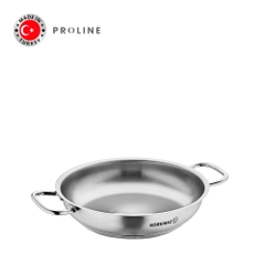 Chảo inox cao cấp 2 quai Korkmax Proline 24cm - A1192