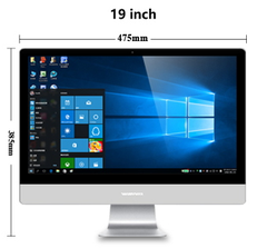 Máy tính All in ONE- AIO BKAP24H2. Màn hình 24  Inch/ i5 7500/8GB/256G SSD