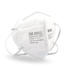 Khẩu trang 3M 9002 Chuẩn KN90 | Dây đeo qua gáy