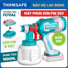 Máy phun sơn dùng pin 20V Total TSGLI20042 (Mẫu Mới)