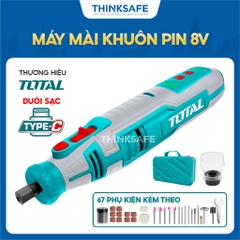 Máy mài khuôn dùng pin 8V TOTAL TMGLI0801 sạc type C