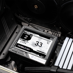 Tản nhiệt nước THERMALRIGHT Mjolnir VISION 360 BLACK ARGB (MÀU ĐEN/Màn LCD)