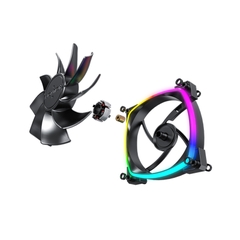 Quạt tản nhiệt MONTECH RX120 PWM BLACK (MÀU ĐEN/ 120MM/ CÁNH NGƯỢC)