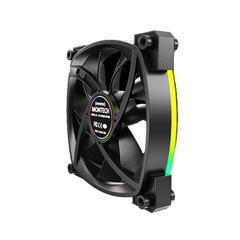 Quạt tản nhiệt MONTECH RX120 PWM BLACK (MÀU ĐEN/ 120MM/ CÁNH NGƯỢC)