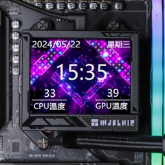 Tản nhiệt nước THERMALRIGHT Mjolnir VISION 360 BLACK ARGB (MÀU ĐEN/Màn LCD)