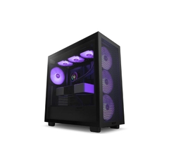 VỎ MÁY TÍNH NZXT H7 FLOW RGB ALL BLACK (MID TOWER/MÀU ĐEN)