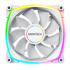 Quạt tản nhiệt MONTECH RX140 PWM WHITE (MÀU TRẮNG/ 140MM/ CÁNH NGƯỢC)