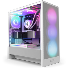 VỎ CASE NZXT H5 FLOW RGB 2024 ALL WHITE (MID TOWER/MÀU TRẮNG)