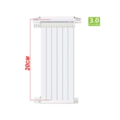 Riser SHK 3.0 - PCIE x16 cho case iTX (20CM/ MÀU TRẮNG)