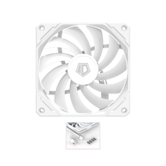 QUẠT TẢN NHIỆT ID-COOLING TF-12015-W (MÀU TRẮNG/ 120MM/ MỎNG 15MM)