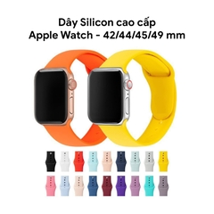 Dây Silicon cao cấp - Apple Watch - 42/44/45/49 mm